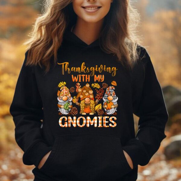 Thanksgiving With My Gnomies Thanksgiving Women Men Kids Unisex Hoodie