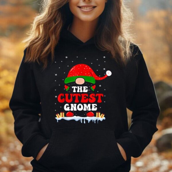 The Cutest Gnome Christmas Matching Pajamas For Family Unisex Hoodie