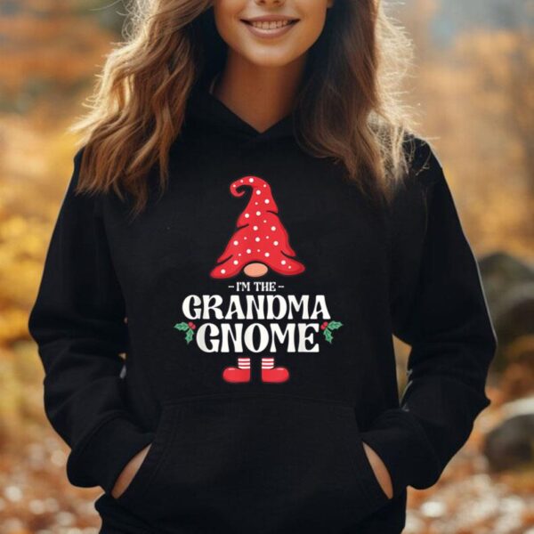 The Grandma Gnome Funny Family Matching Group Christmas Unisex Hoodie