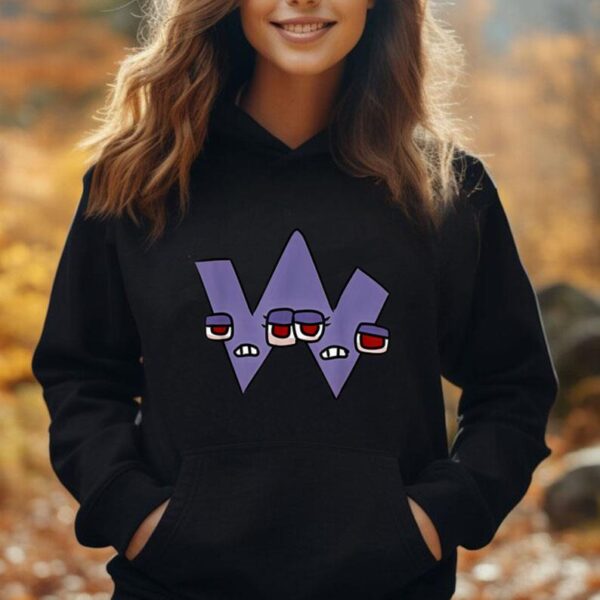 The Twin Letter W Alphabet Lore Unisex Hoodie