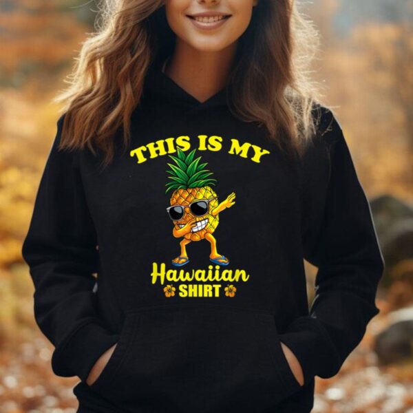 This Is My Hawaiian Shirt Boys Girls Kids Beach Aloha Hawaii Unisex Hoodie