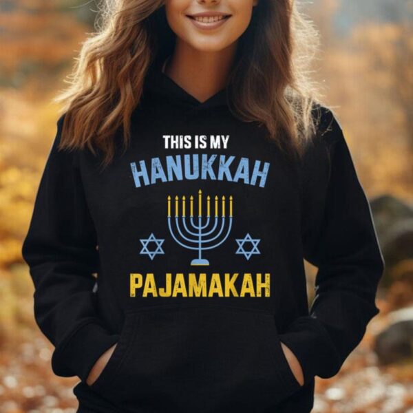 This is my hanukkah pajamakah for jewish christmas pajama Unisex Hoodie