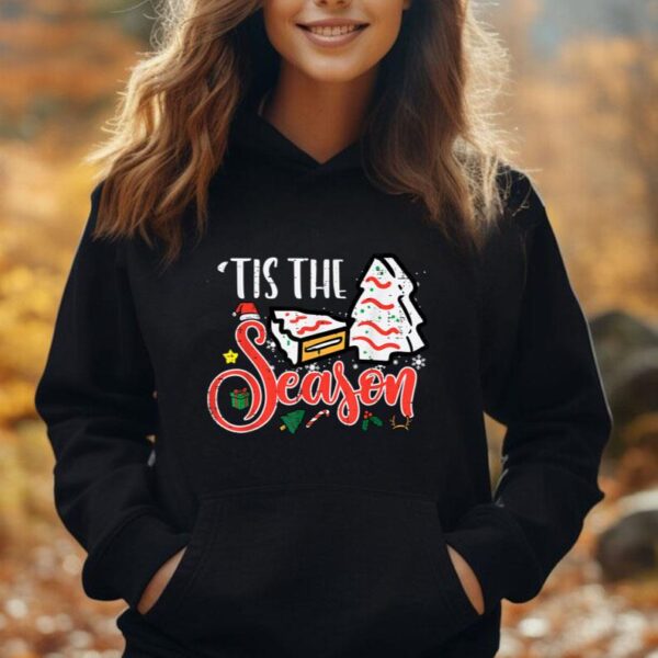 Tis The Season Christmas Cakes Retro Xmas Men Women Kids Unisex Hoodie