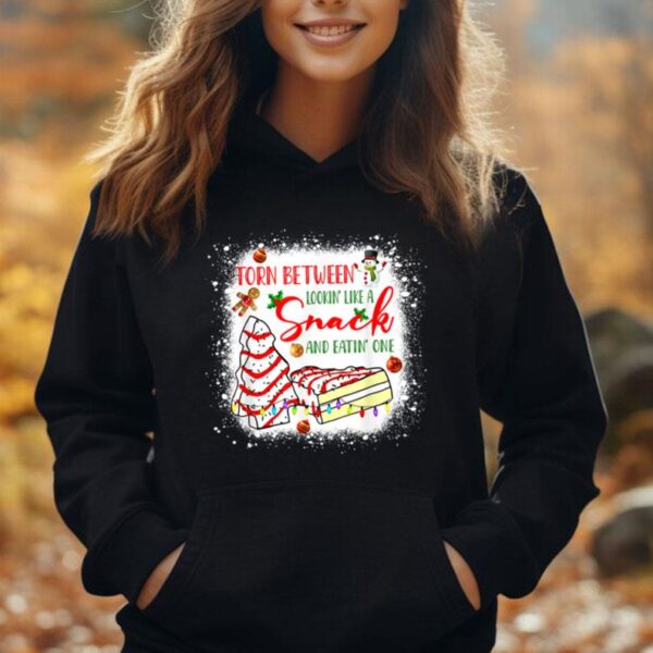 Torn Between Lookin Like A Snack And Eatin' One Christmas Unisex Hoodie