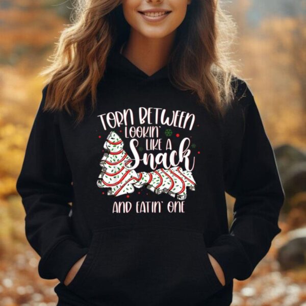 Torn Between Looking' Like A Snack And Eating' One Christmas Unisex Hoodie