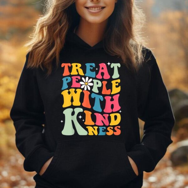 Treat People With Kindness Retro TPWK Inspirational Letter Unisex Hoodie