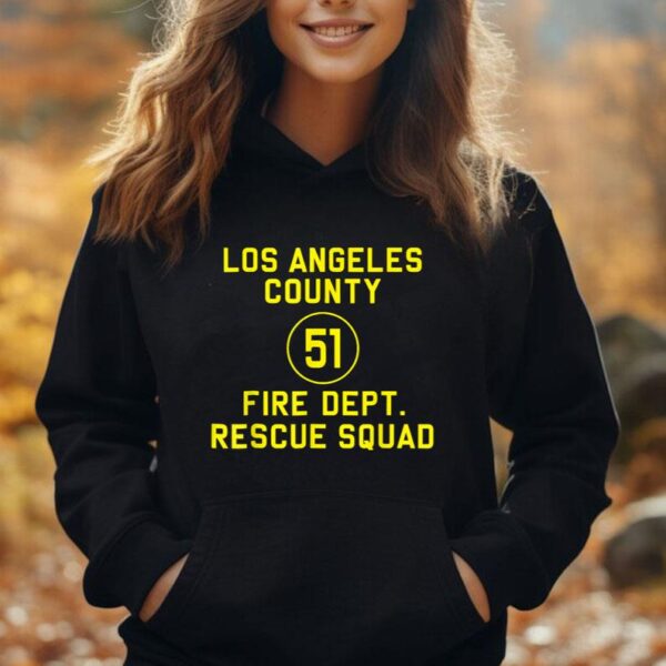 Truck Side 51 Emergency Squad Reproduction Logo Essential Unisex Hoodie