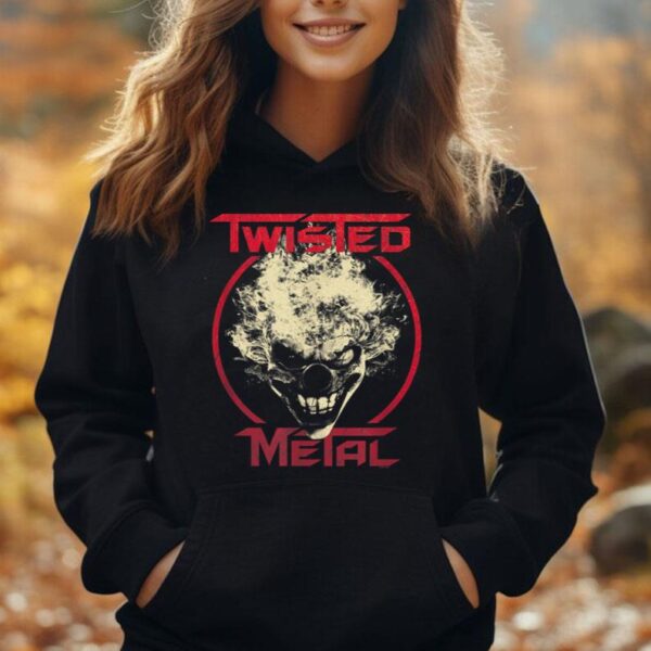 Twisted Metal Sweet Tooth Circle Logo Unisex Hoodie