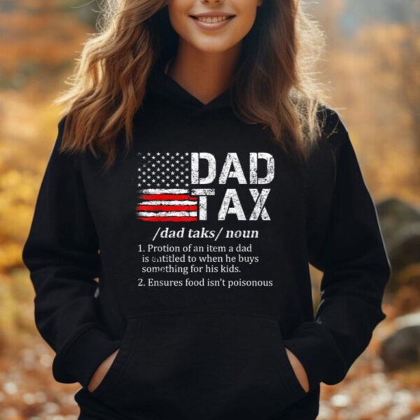 Vintage Dad Tax Definition shirt Funny Fathers Day Unisex Hoodie