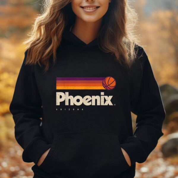 Vintage Sunset Retro Phoenix Arizona Design Unisex Hoodie