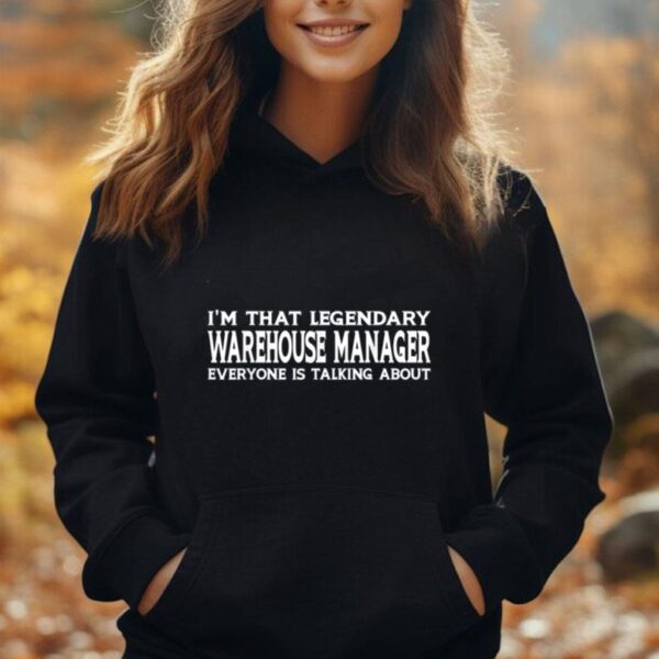 Warehouse Manager Job Title Employee Funny Warehouse Manager Unisex Hoodie