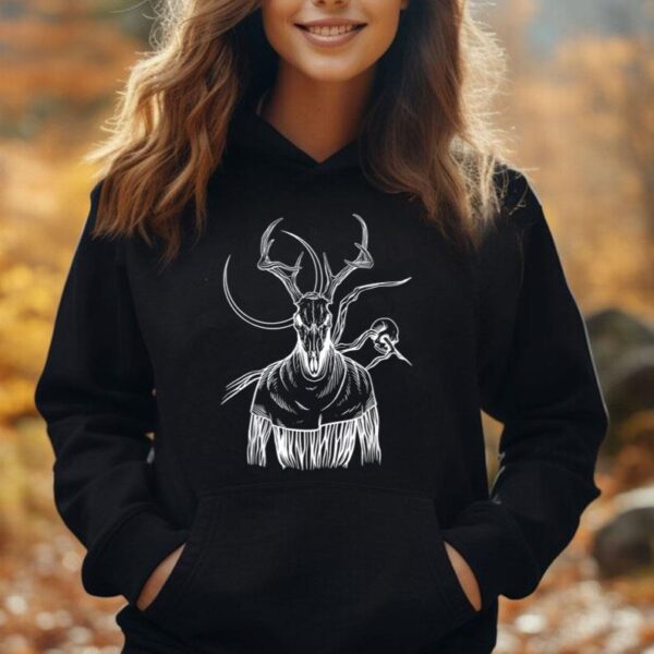 Wendigo The Cryptid Cannibal Spirit Of The Horror Forest Unisex Hoodie