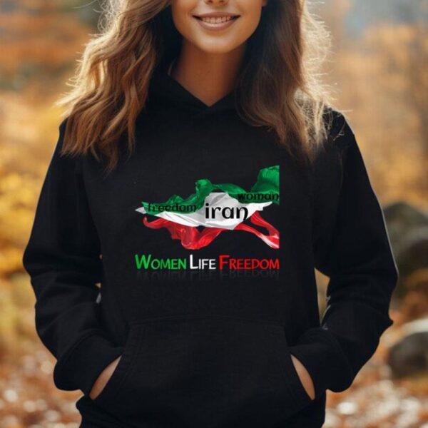 Woman Life Freedom Iran Zan Zendegi Azadi Persian Iranian Unisex Hoodie