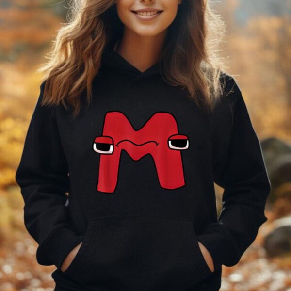 Wondering Letter M Alphabet Lore Unisex Hoodie