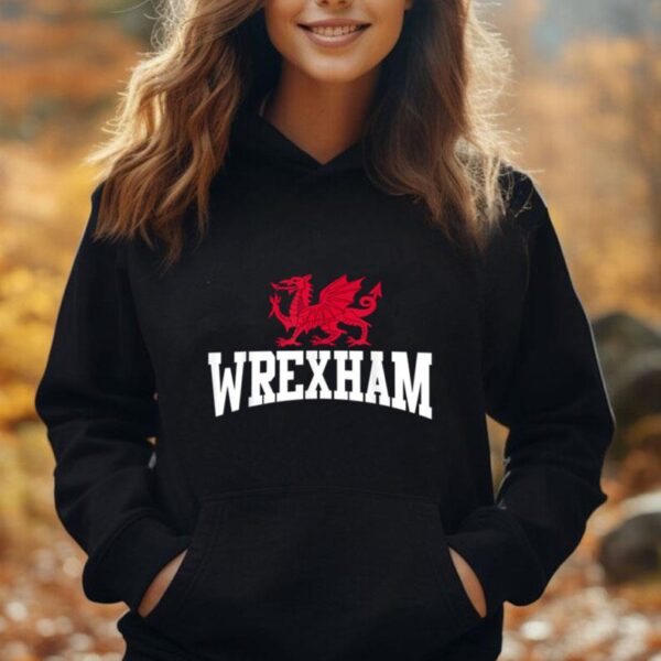 Wrexham Wales Welsh Dragon Cymru Unisex Hoodie