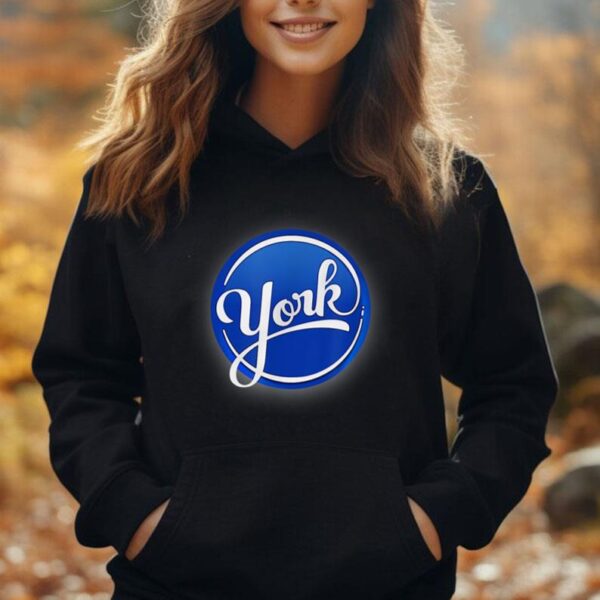 York Peppermint Patty Centered Logo Unisex Hoodie