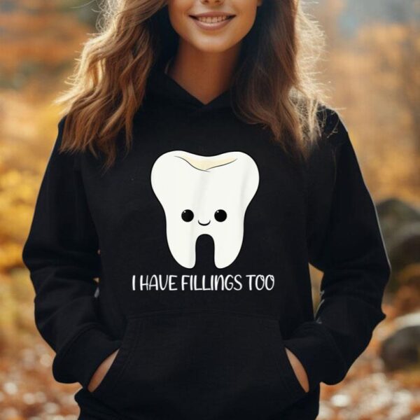 cute- funny - wordplay - pun -joke - tooth - teeth - dentist Unisex Hoodie