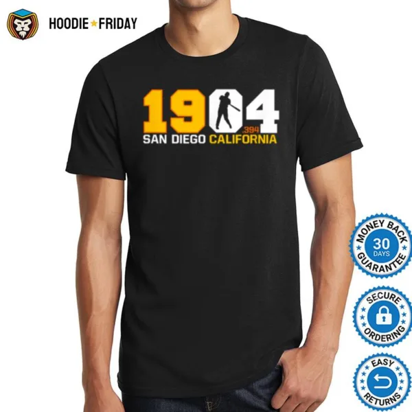 1904 Baseball San Diego Padres Shirts