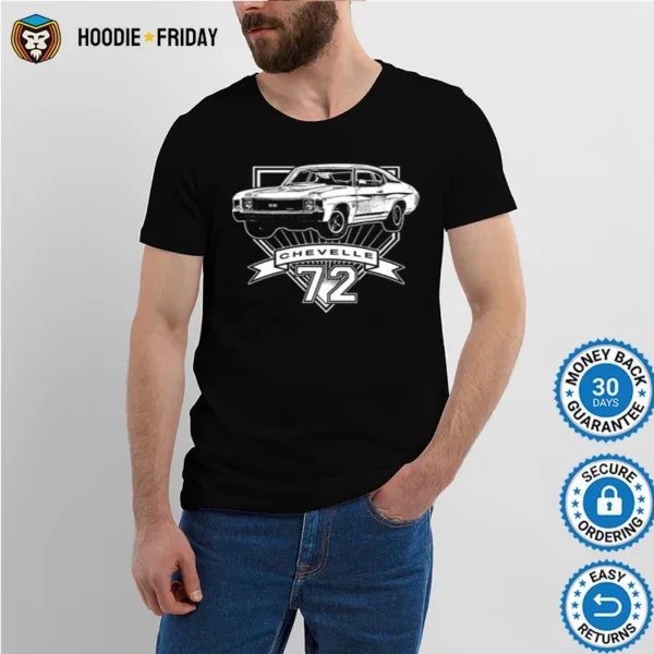 1972 Chevelle Vintage Car Ar Shirts