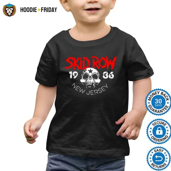 1986 Skid Row Rock Punk Legend Shirts