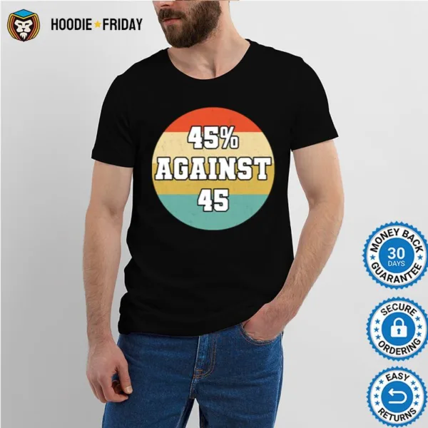 45 Against 45 Vintage Retro Shirts