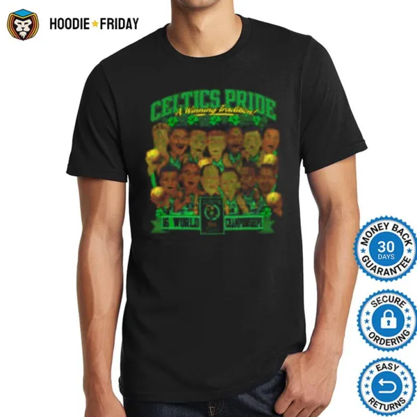 90S Boston Celtics 50 Years Bill Russell Shirts