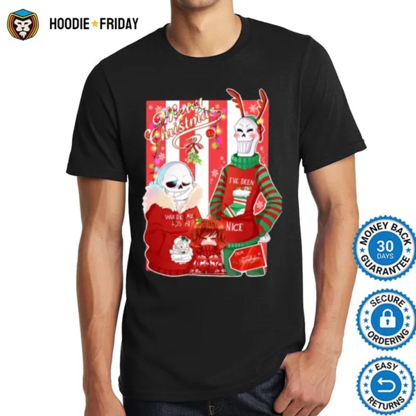 A Funny Christmas Undertale Graphic Shirts