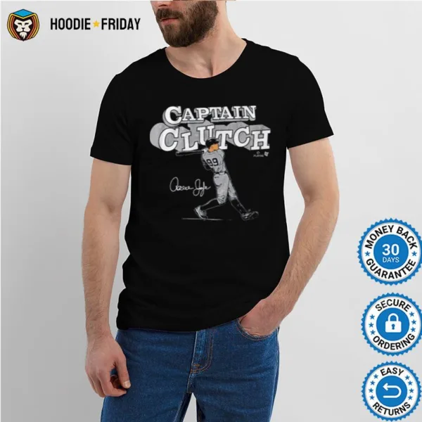 Aaron Judge Captain Clutch New York Yankees Shirts