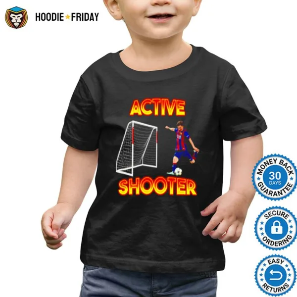 Active Shooter Lionel Messi Shirts