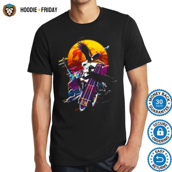 Aesthetic Retro Azur Lane Artwork Shirts