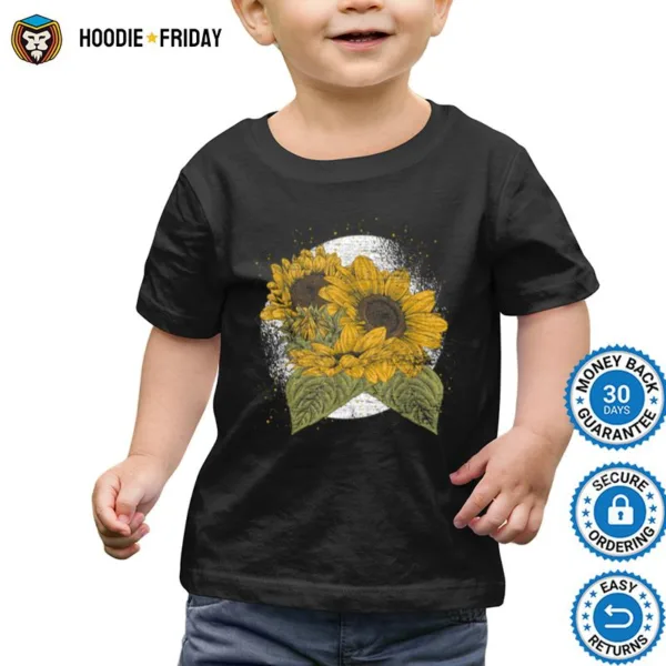 Aesthetics Yellow Flowers Florist Sunshine Sunflower Shirts