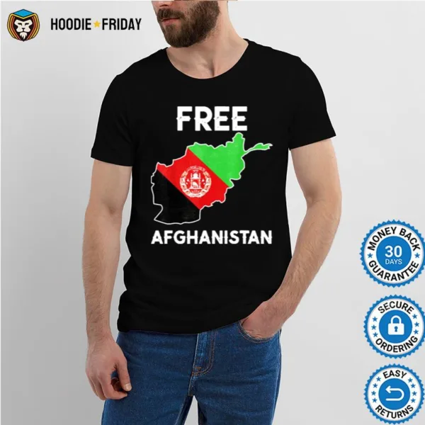 Afghanistan Flag Free Afghanistan Flag Vintage Shirts