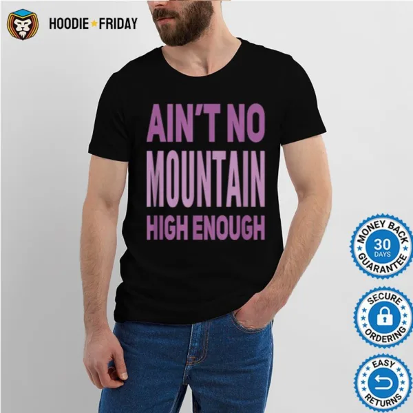 Aint No Mountain High Enough Pick Checkered Effect Shirts