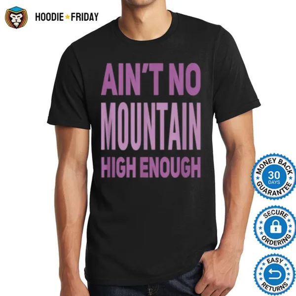 Aint No Mountain High Enough Pick Checkered Effect Shirts