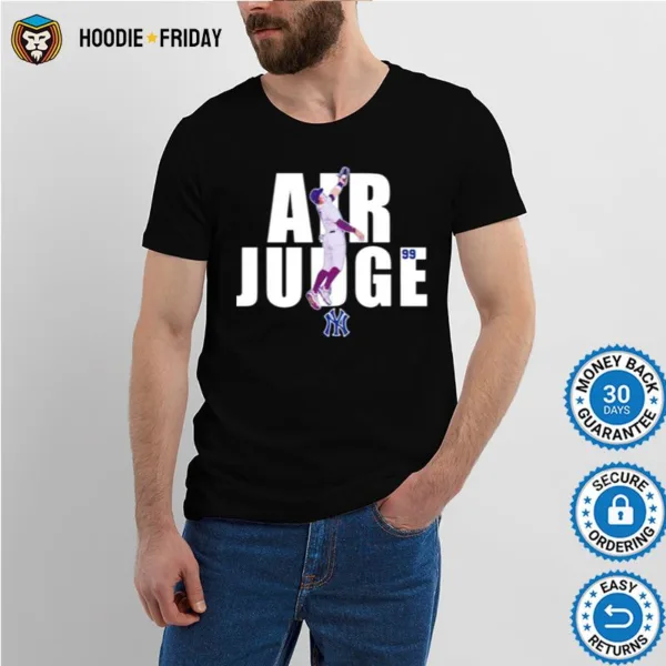 Air Judge 99 Aaron Judge New York Yankees Signature Shirts