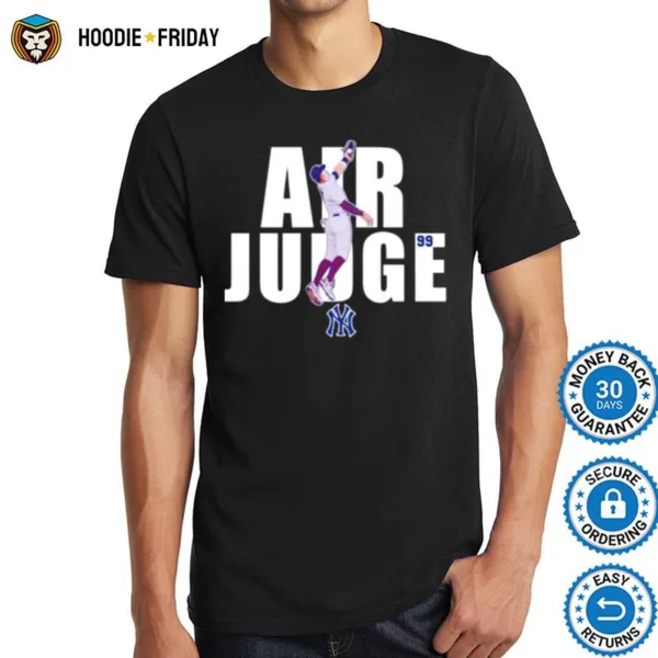 Air Judge 99 Aaron Judge New York Yankees Signature Shirts