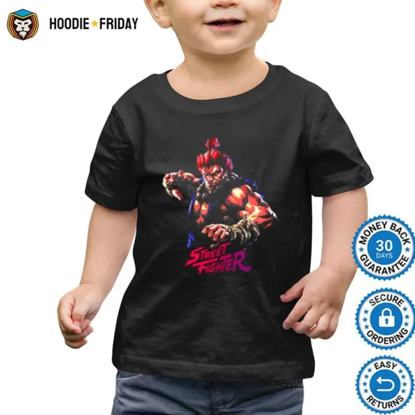 Akuma Street Fighter Game Art 90S Shirts