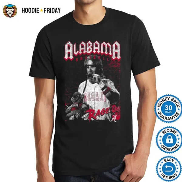 Alabama Baseball Rage On Shirts