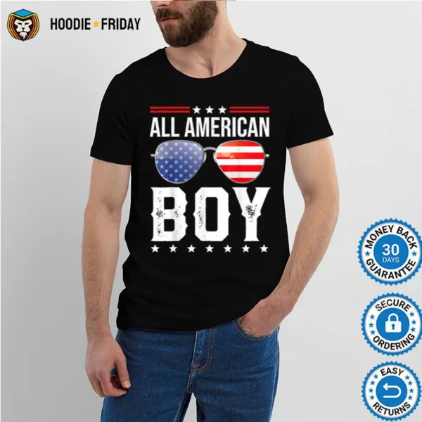 All American Boy 4Th Of July Tees Boys Kids Sunglasses T B0B45M67Nn Shirts