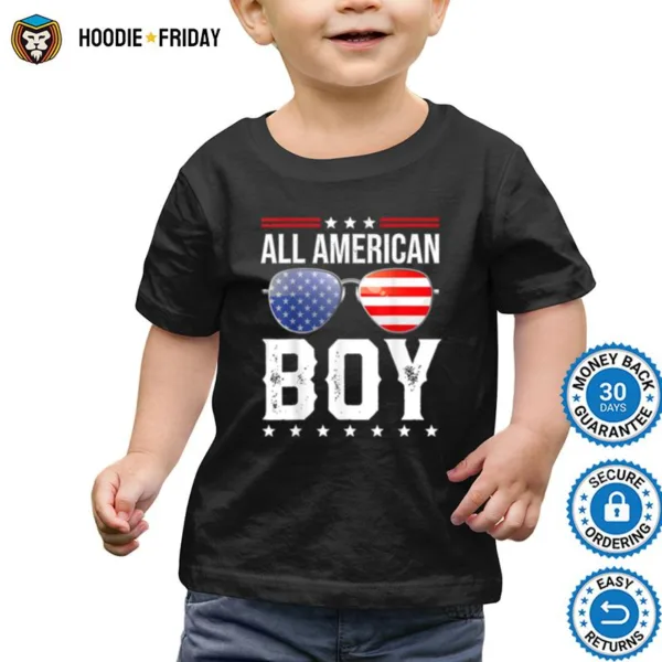 All American Boy 4Th Of July Tees Boys Kids Sunglasses T B0B45M67Nn Shirts