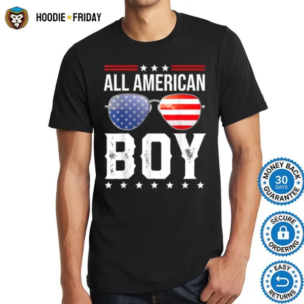 All American Boy 4Th Of July Tees Boys Kids Sunglasses T B0B45M67Nn Shirts