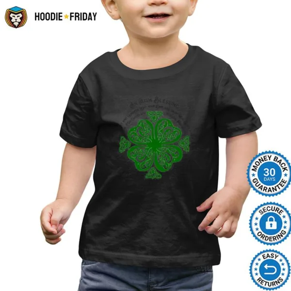 An Irish Blessing May Love And Laughter Light Your Days Stpatricks Day Shirts