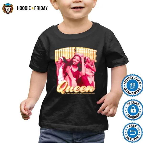 Angel Reese Double Double Queen Shirts