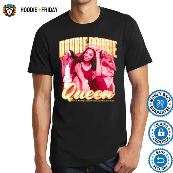 Angel Reese Double Double Queen Shirts