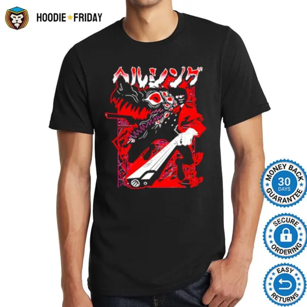 Anime Dracula Alucard Hellsing Shirts