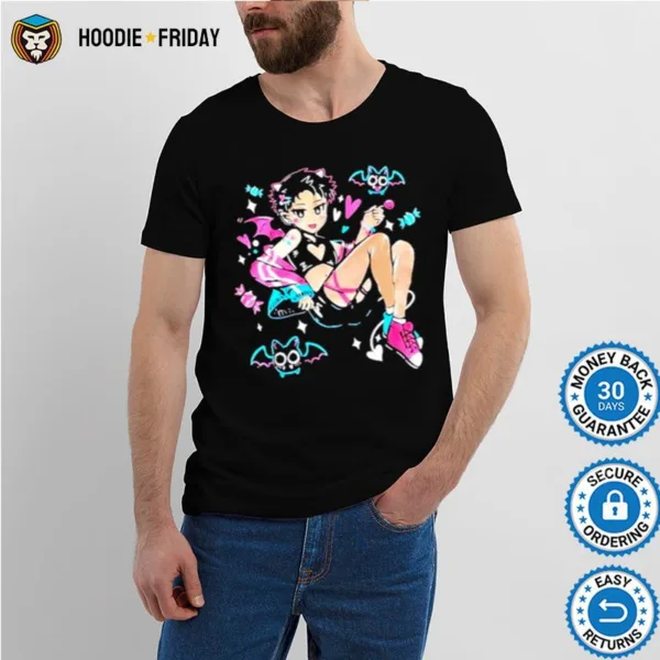 Anime Femboy Bat Boy Shirts