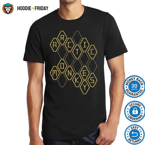 Arctic Monkeys Merch Am Hexagons Shirts