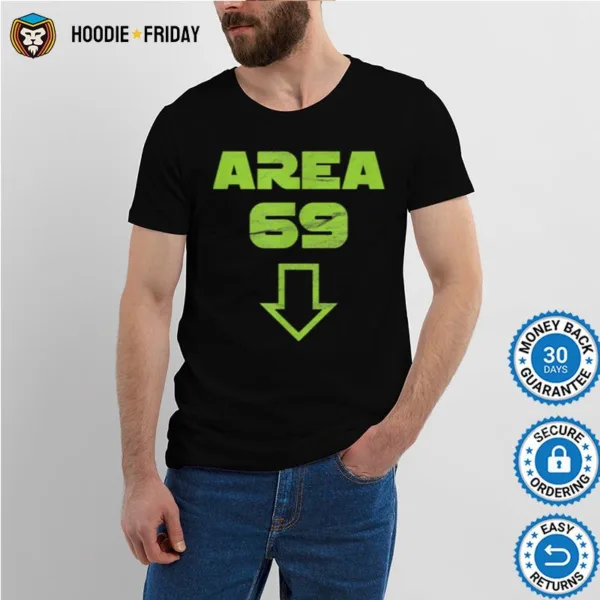 Area 69 Meme Futuristic Shirts