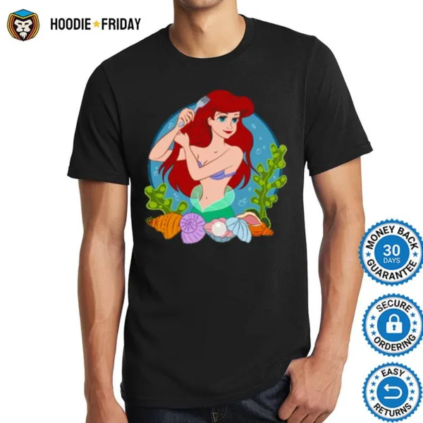 Ariel With The Fork Little Mermaid Shirts