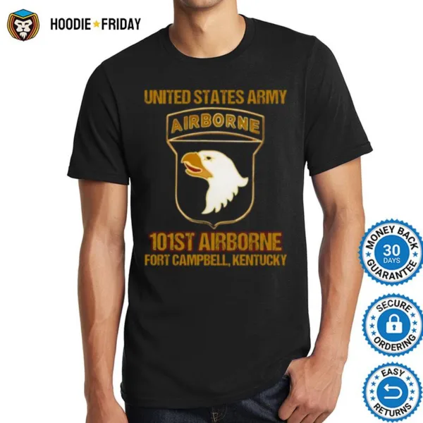 Army Airborne 101St Fort Campbell United States Shirts